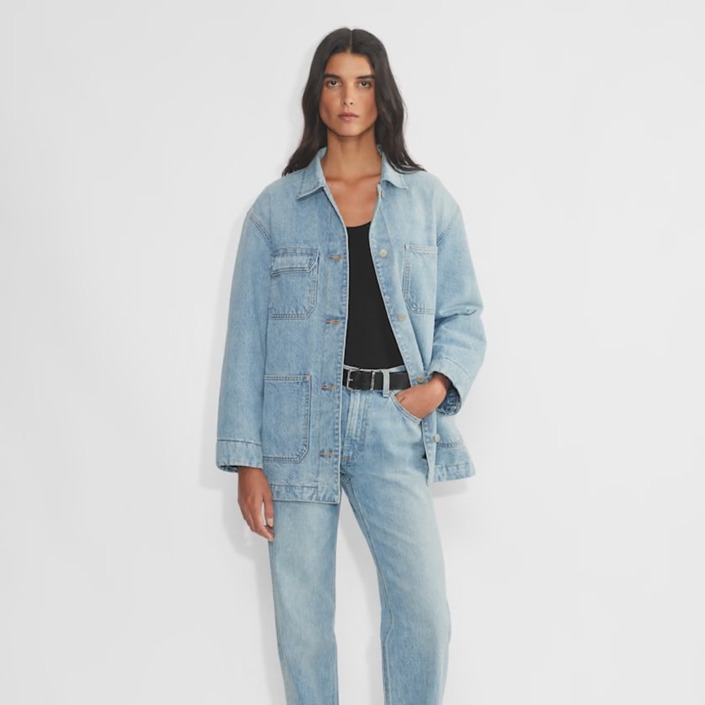 BNWOT Aritzia Denim Forum The ’90s Denim Chore Coat